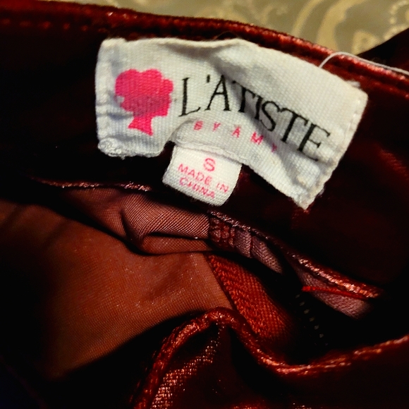 L'atiste Burgundy Romper - Picture 5 of 6